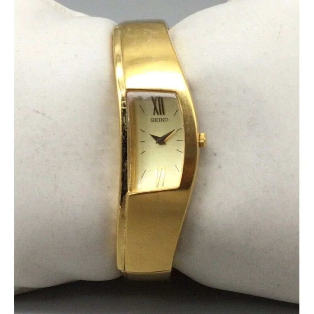 SEIKO 1400-0029 Women’s Vintage Wristwatch Speidel Bracelet Working New Battery Vintage Seiko Quartz Women main image 4